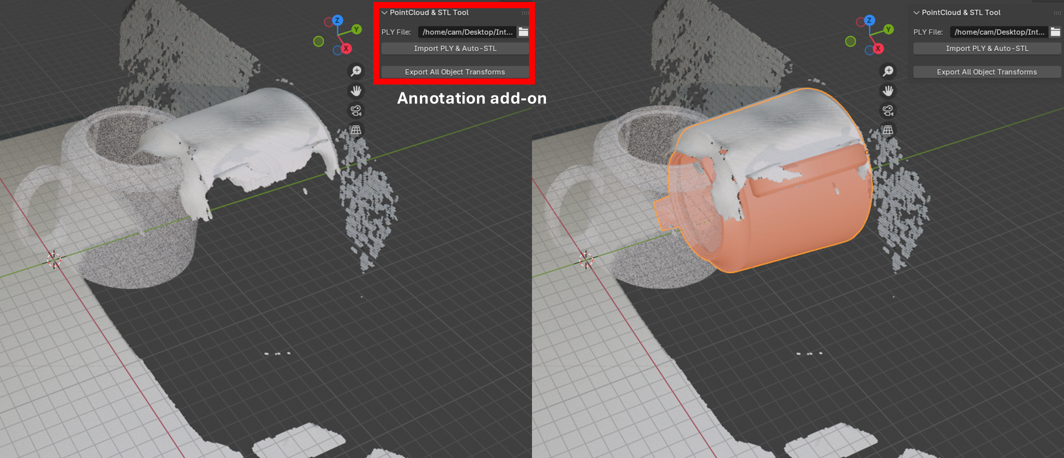 Blender annotation add-on from the paper.